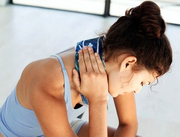 osteokondroz için boyuna baskı yapın